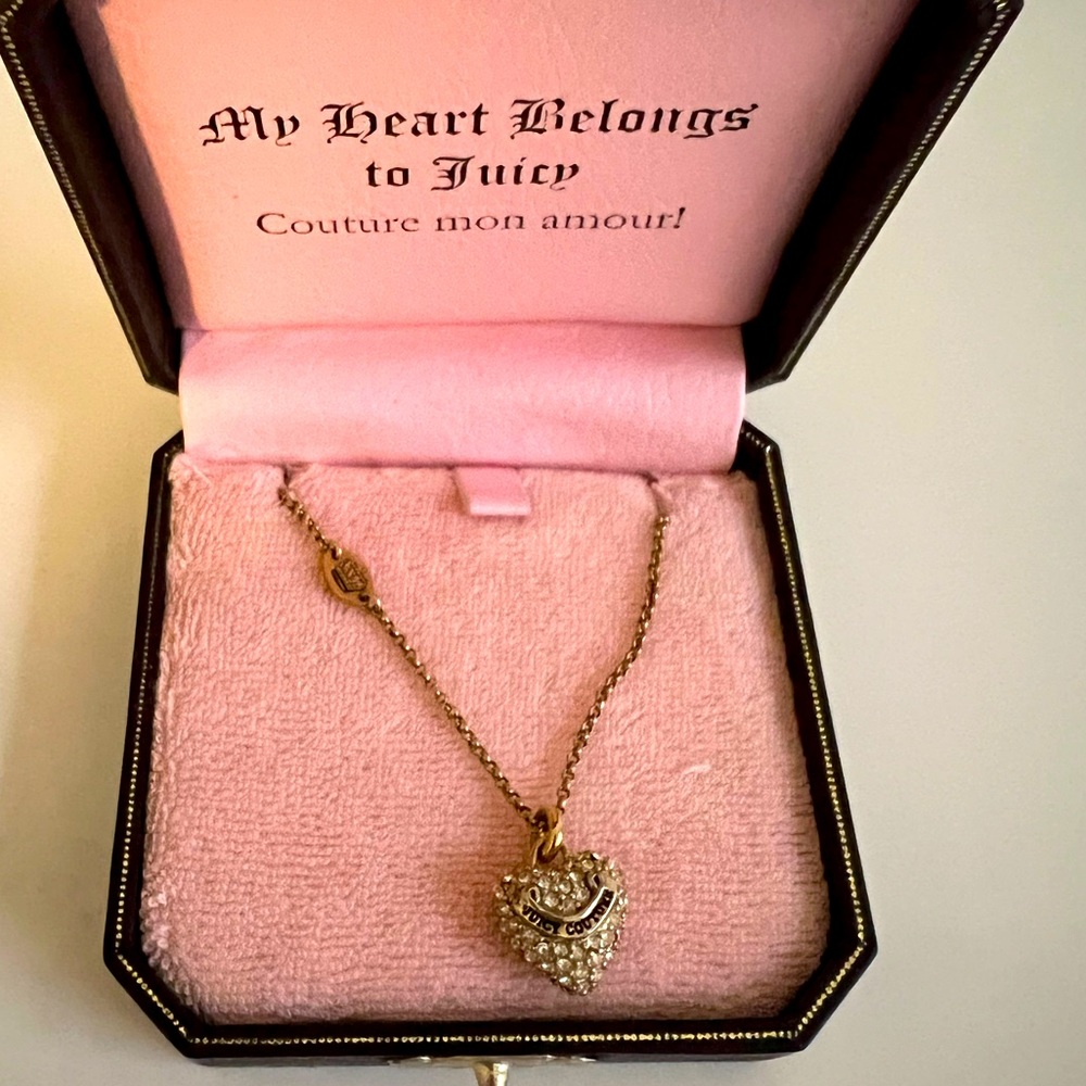 Juicy Couture Heart Necklace
